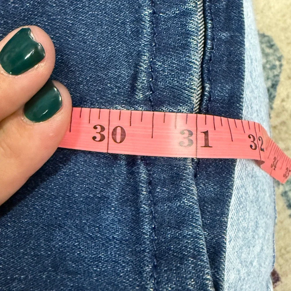 Pilcro Jeans‎ 34 Tall Bootcut Denim Dark Wash Made in Turkey